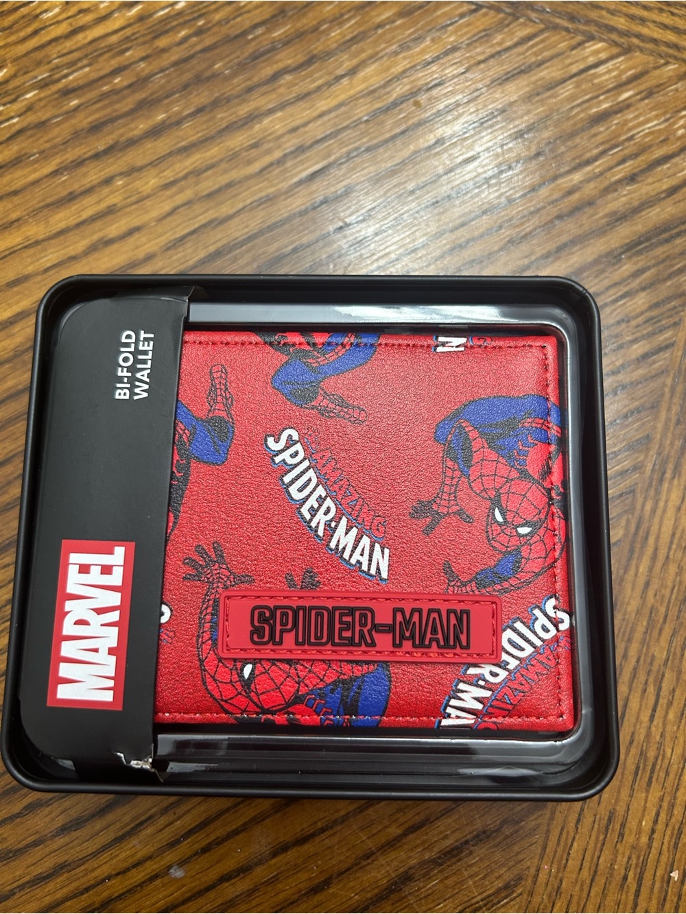 Limited edition Spider-Man men’s Bi-Fold Wallet